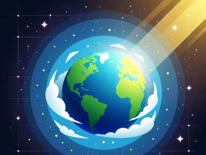 atmospheric chemistry illustration